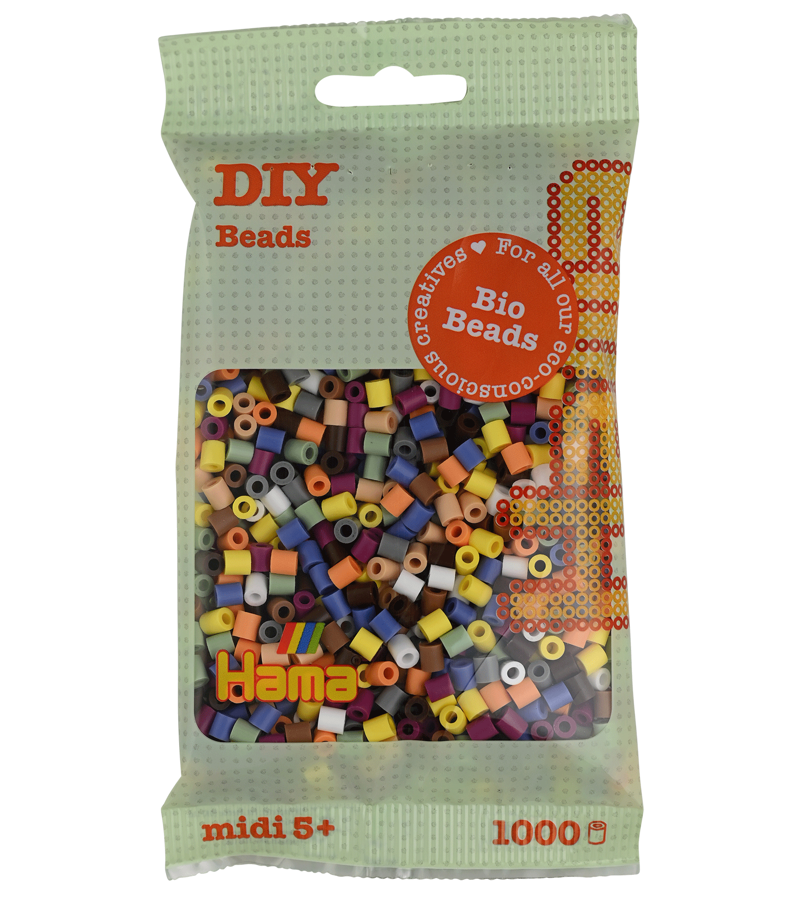 1000 Midi Bio beads in bag