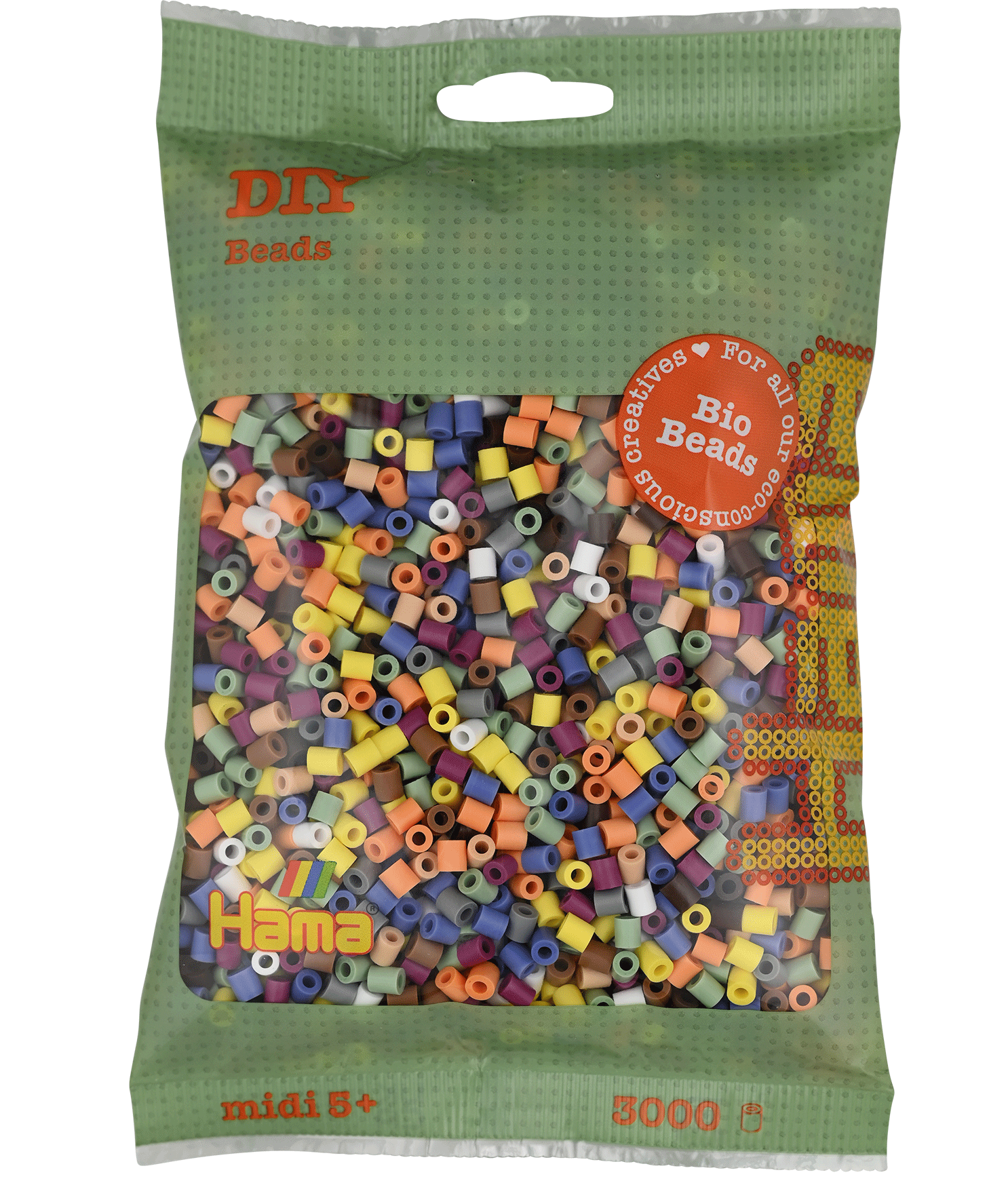 3000 Midi Bio beads in bag