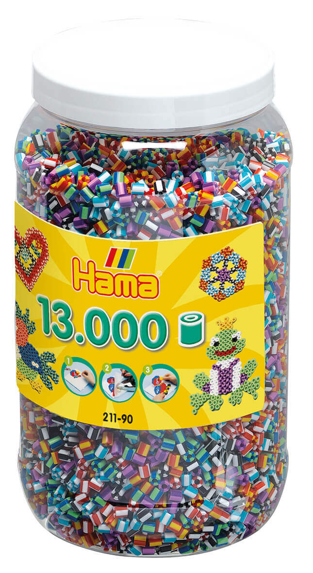 13,000 Midi beads in tub (90)