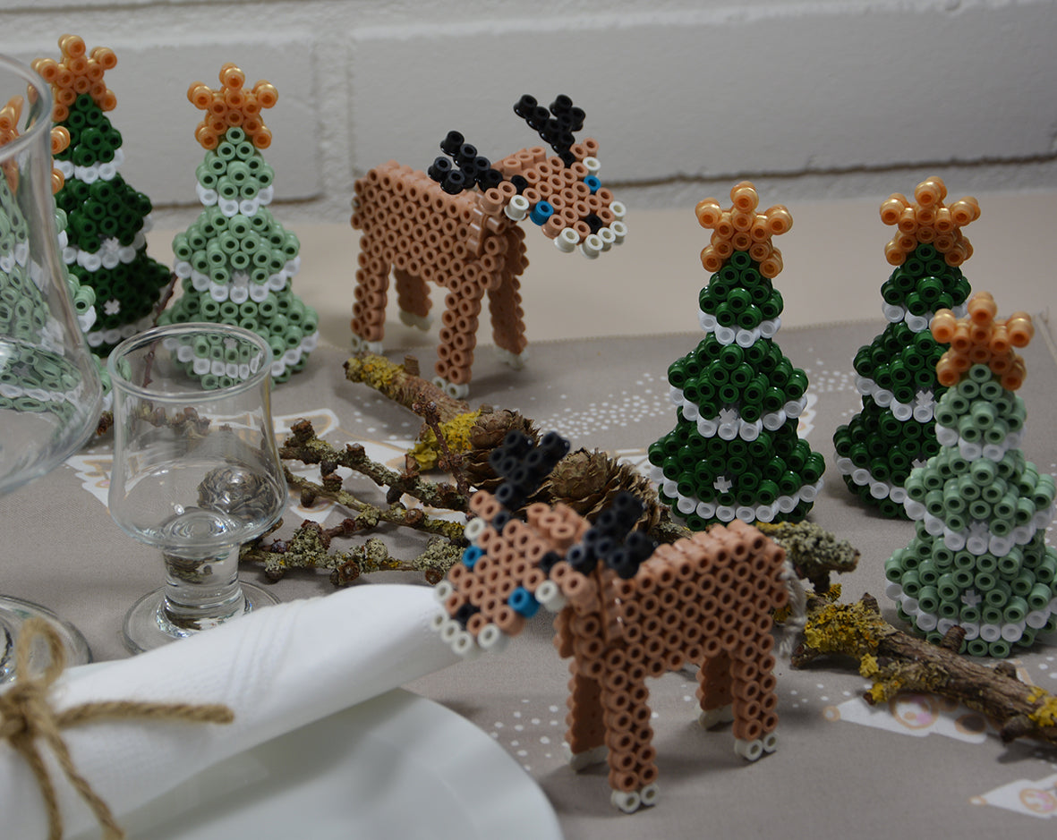 Trees and reindeer