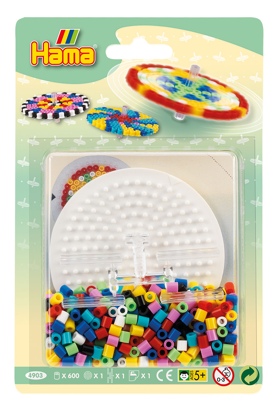 Small bead kit blister - Spinning top