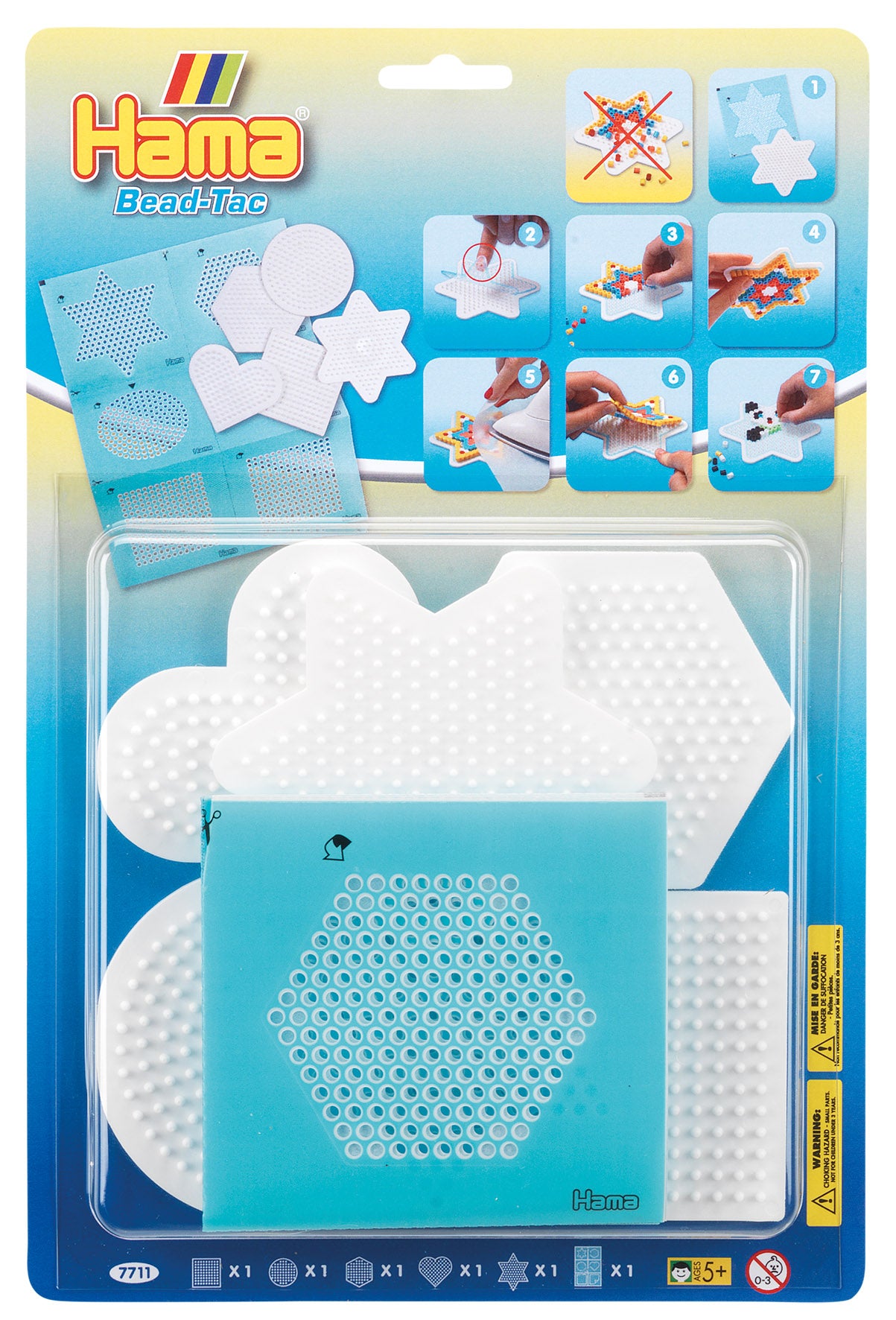 Pegboards and Hama Bead-Tac blister