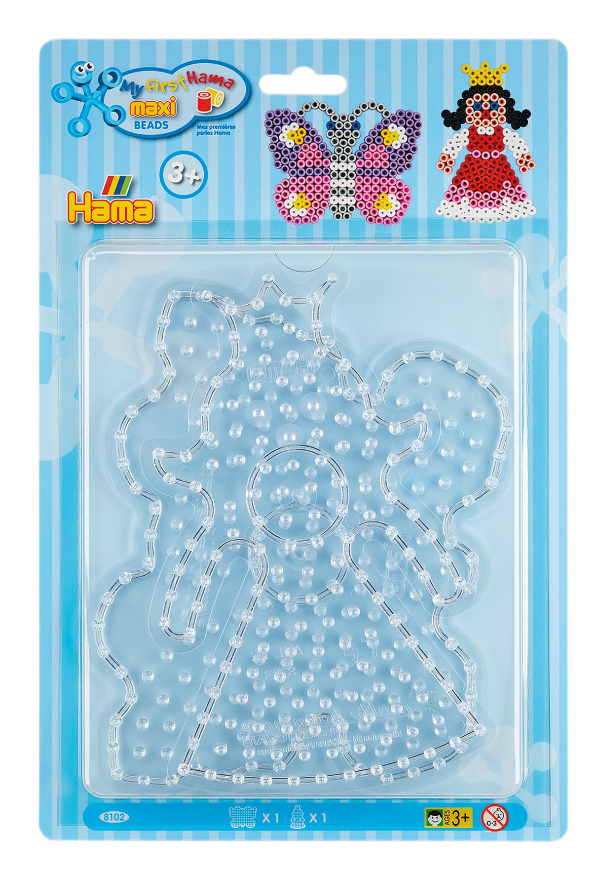 Maxi pegboard blister