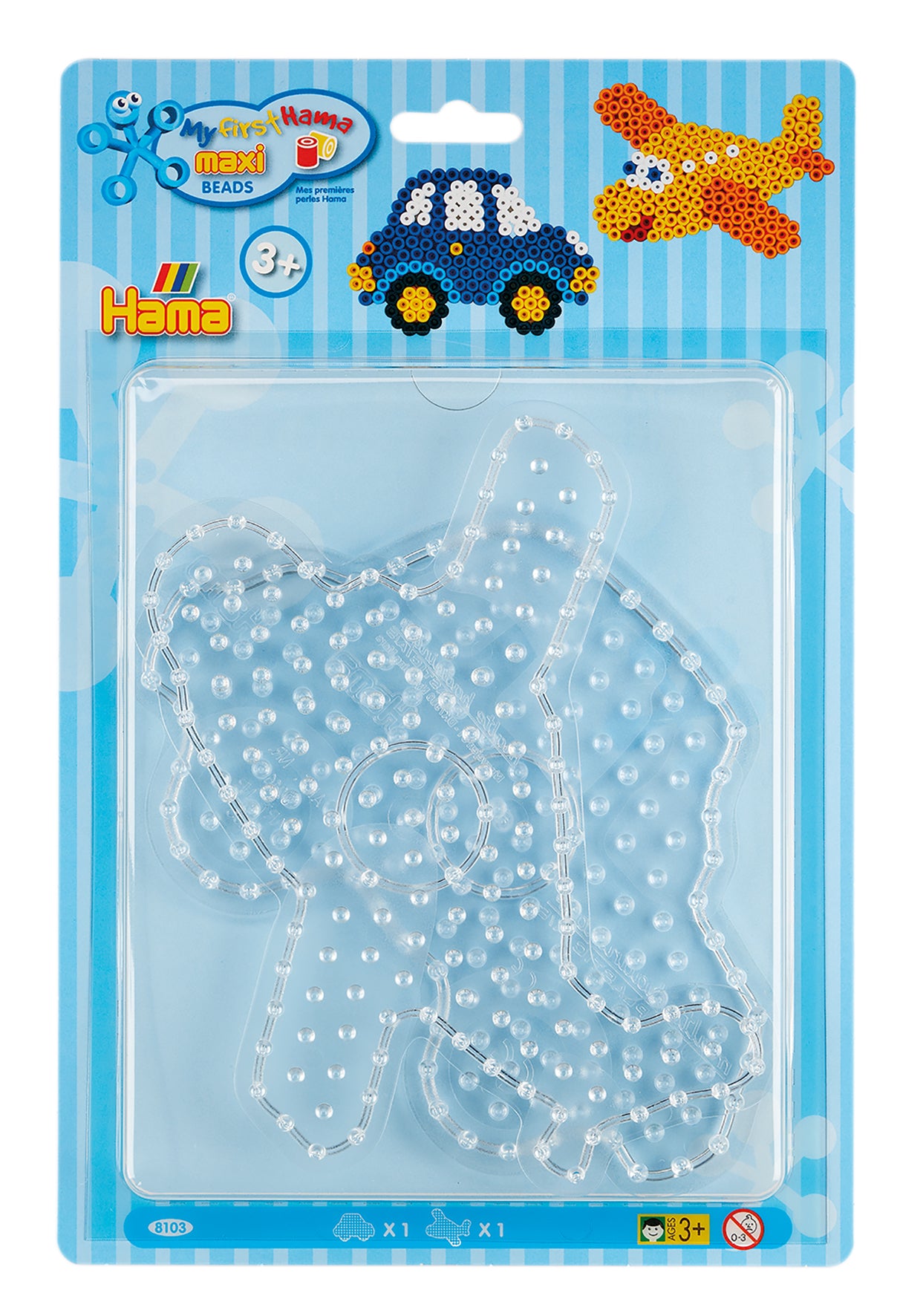 Maxi pegboard blister
