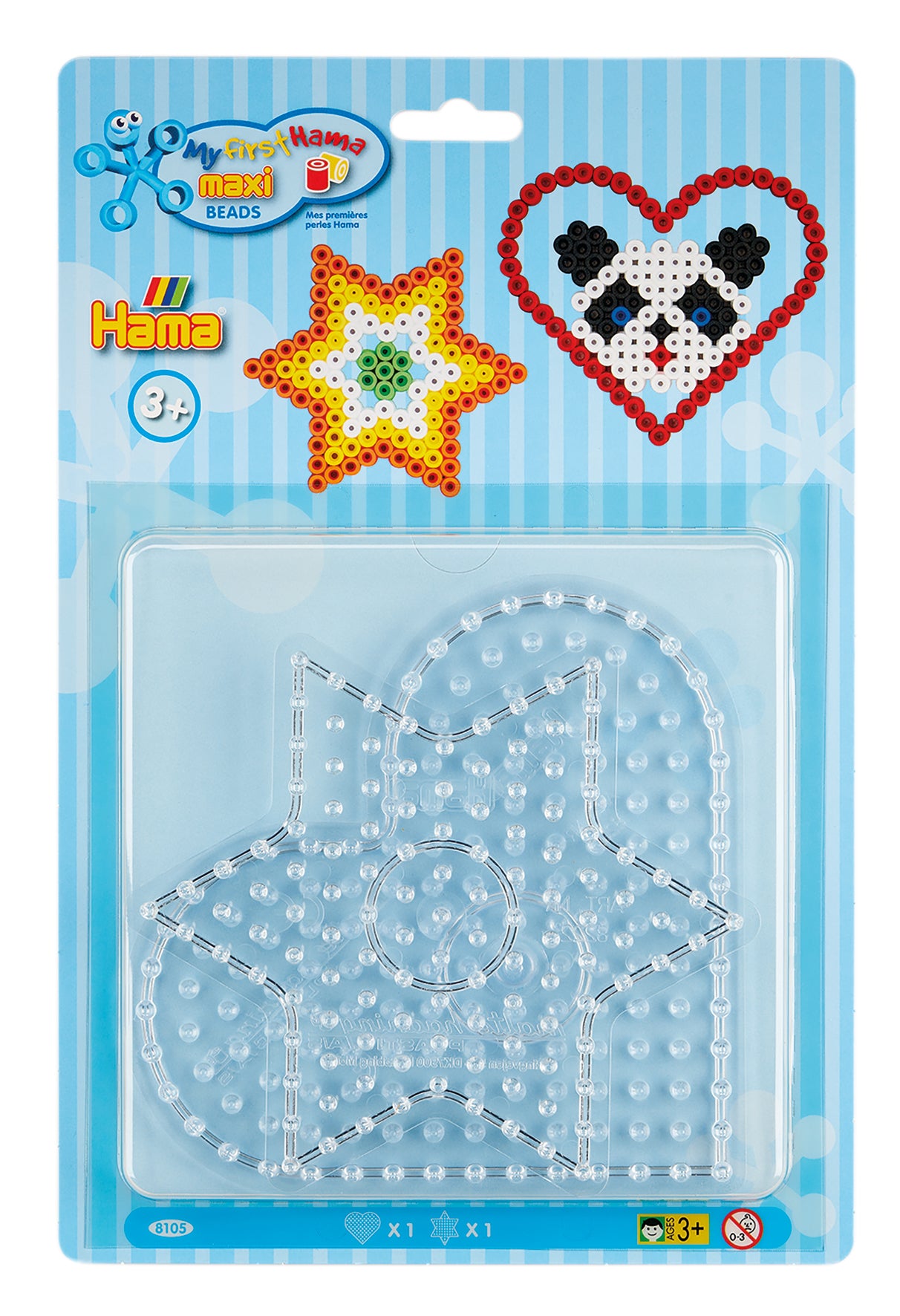 Maxi pegboard blister