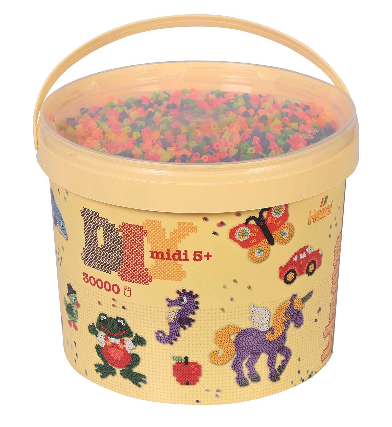 30.000 Midi beads in bucket