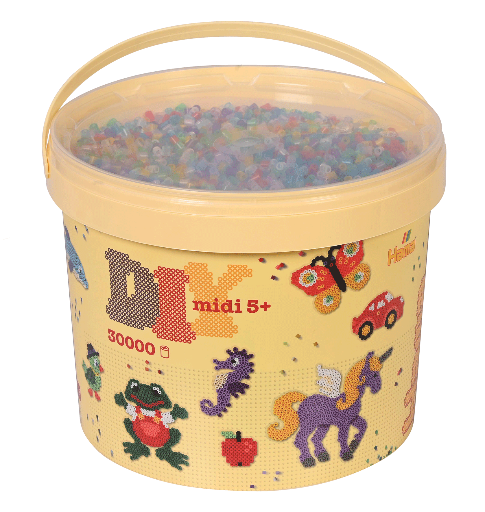30.000 Midi beads in bucket