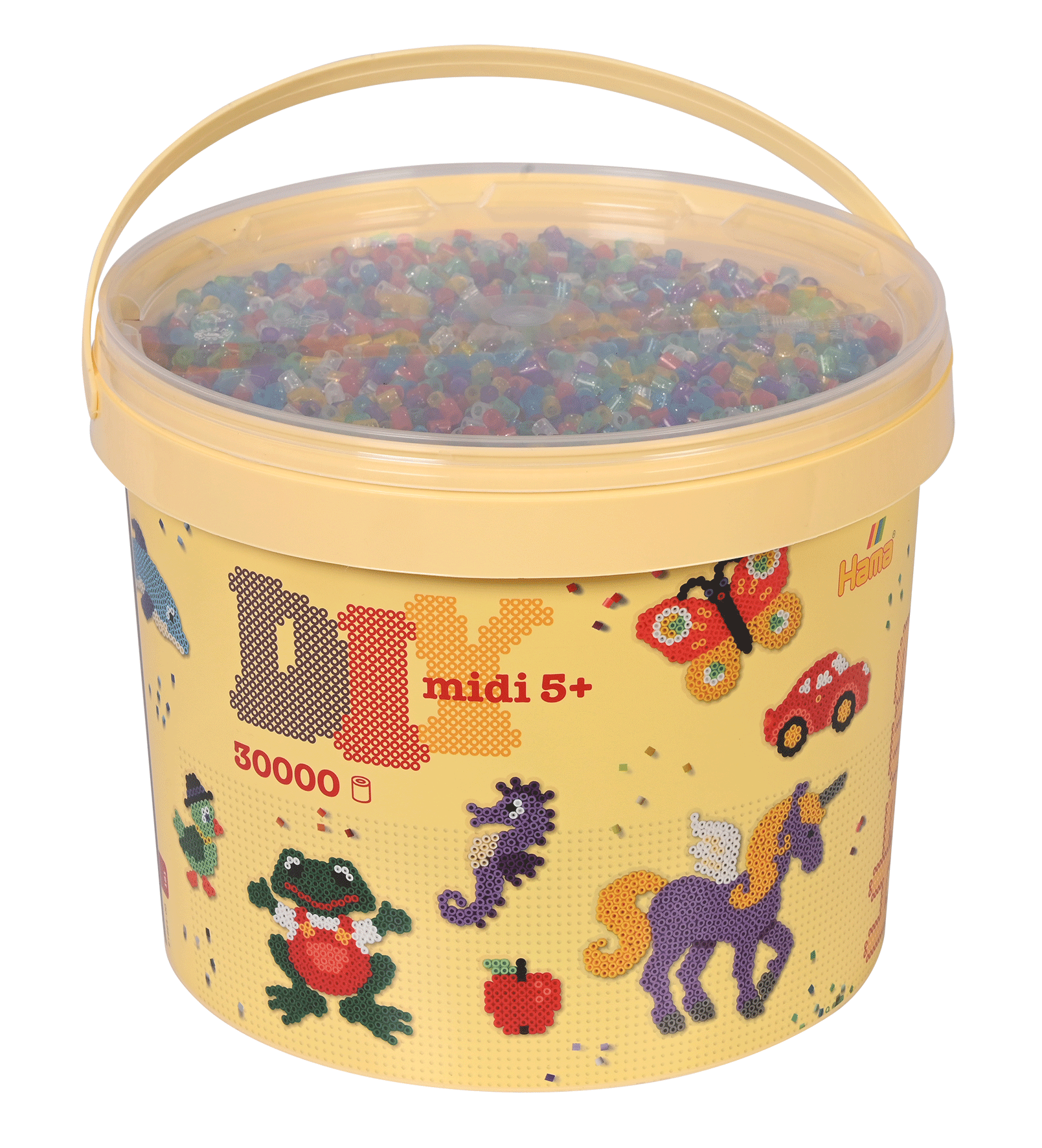 30.000 Midi beads in bucket