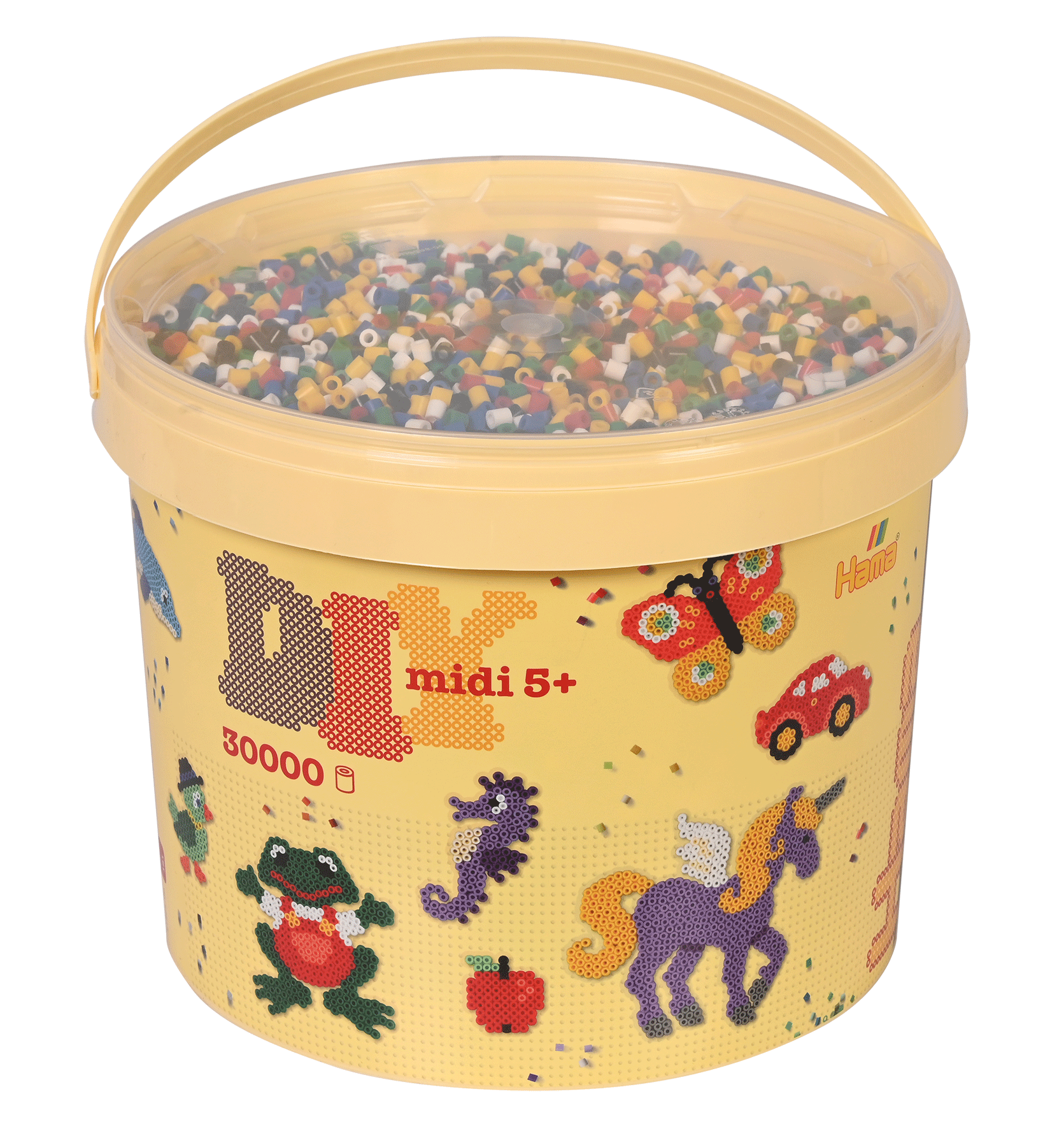 30.000 Midi beads in bucket