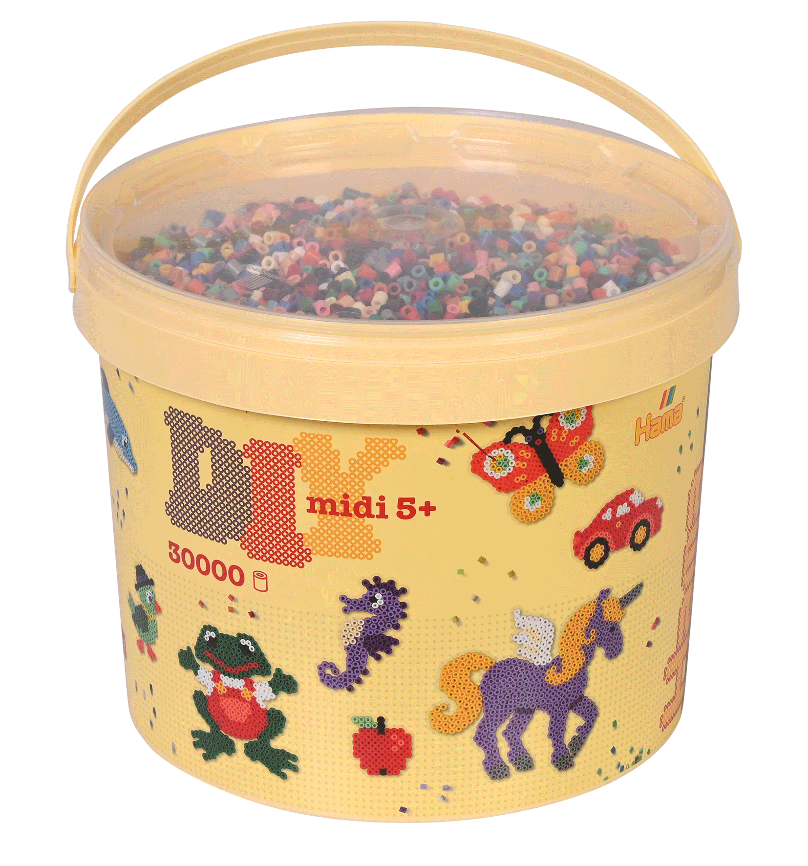 30.000 Midi beads in bucket