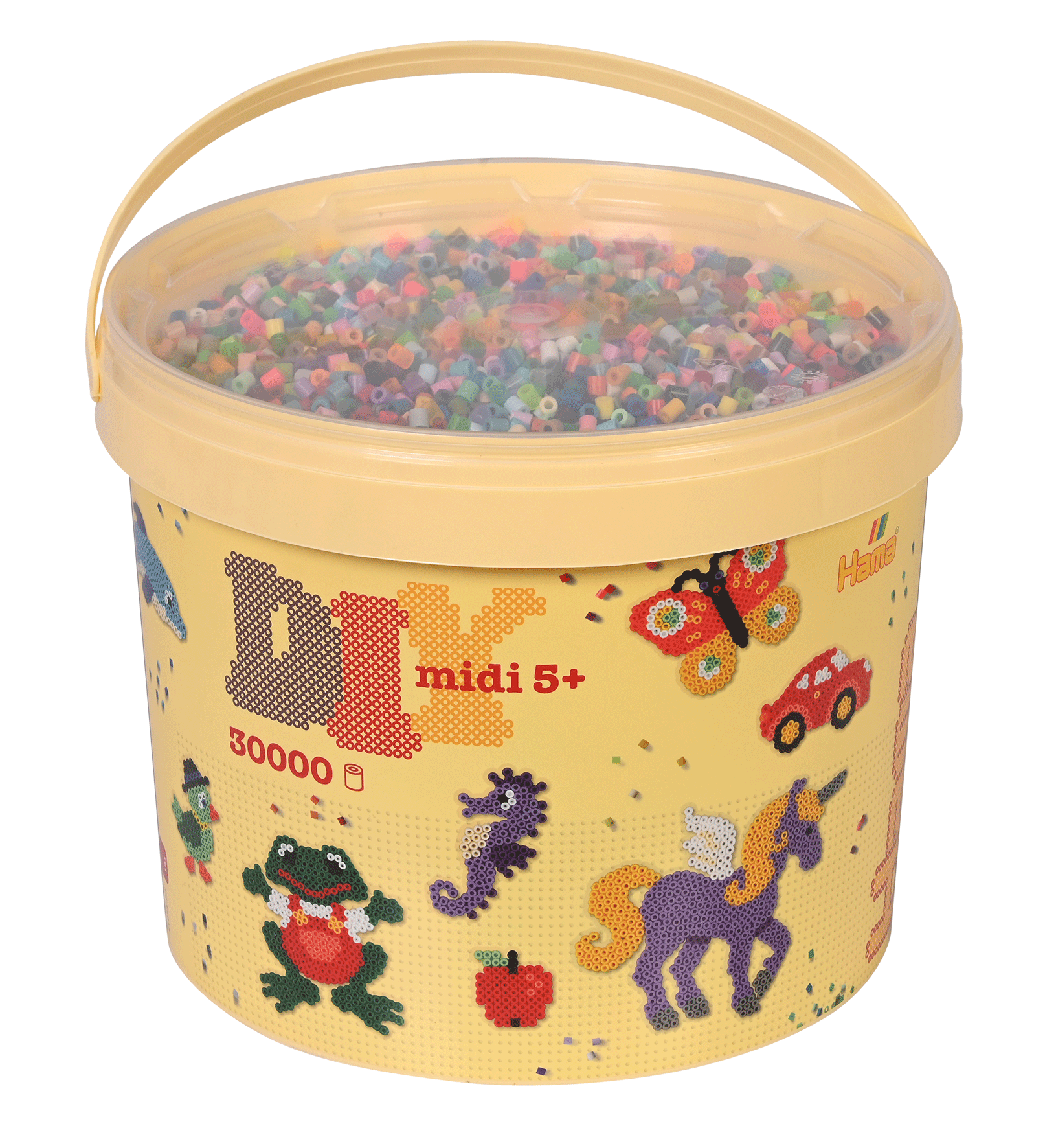 30.000 Midi beads in bucket