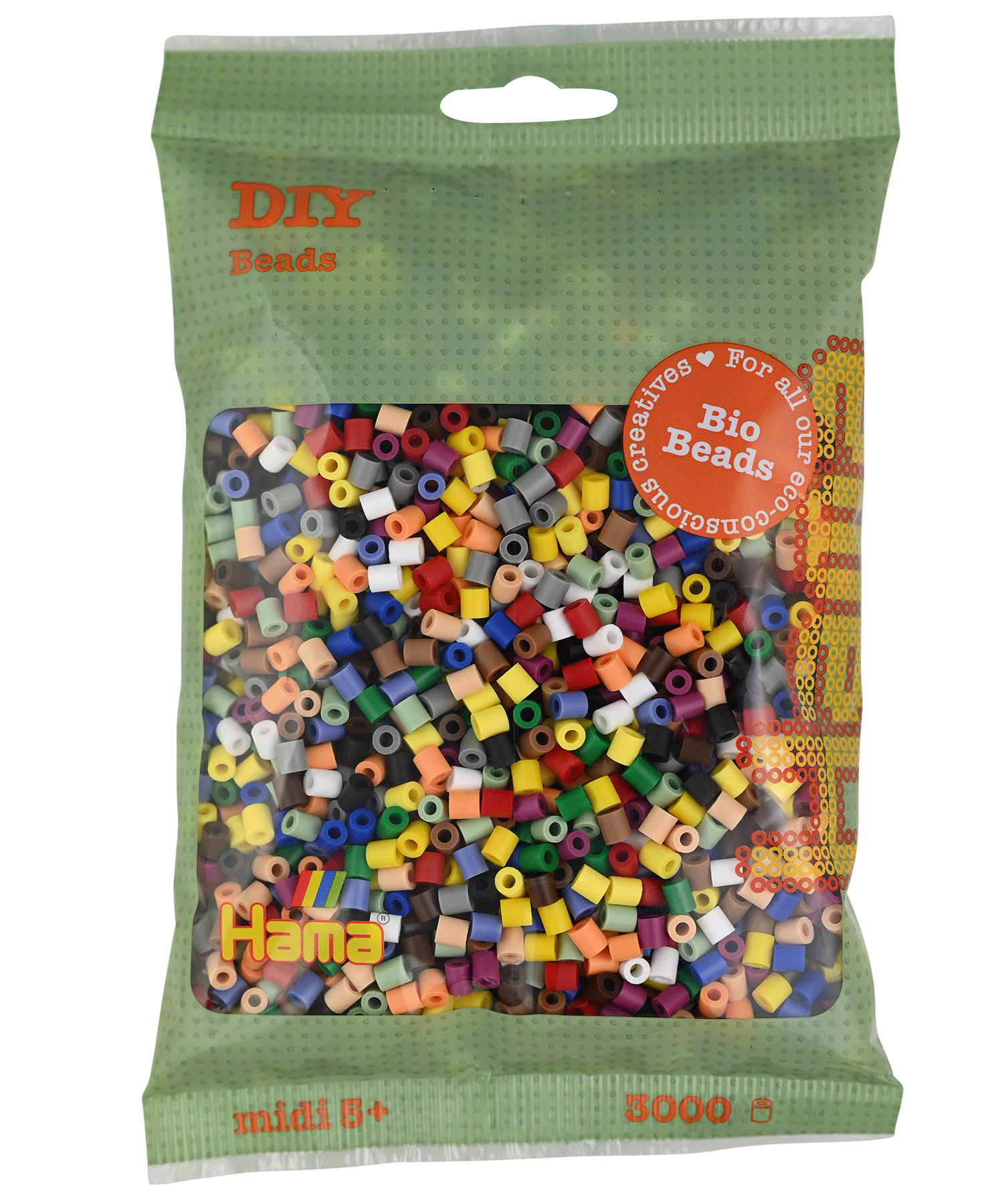 3000 Midi Bio beads in bag