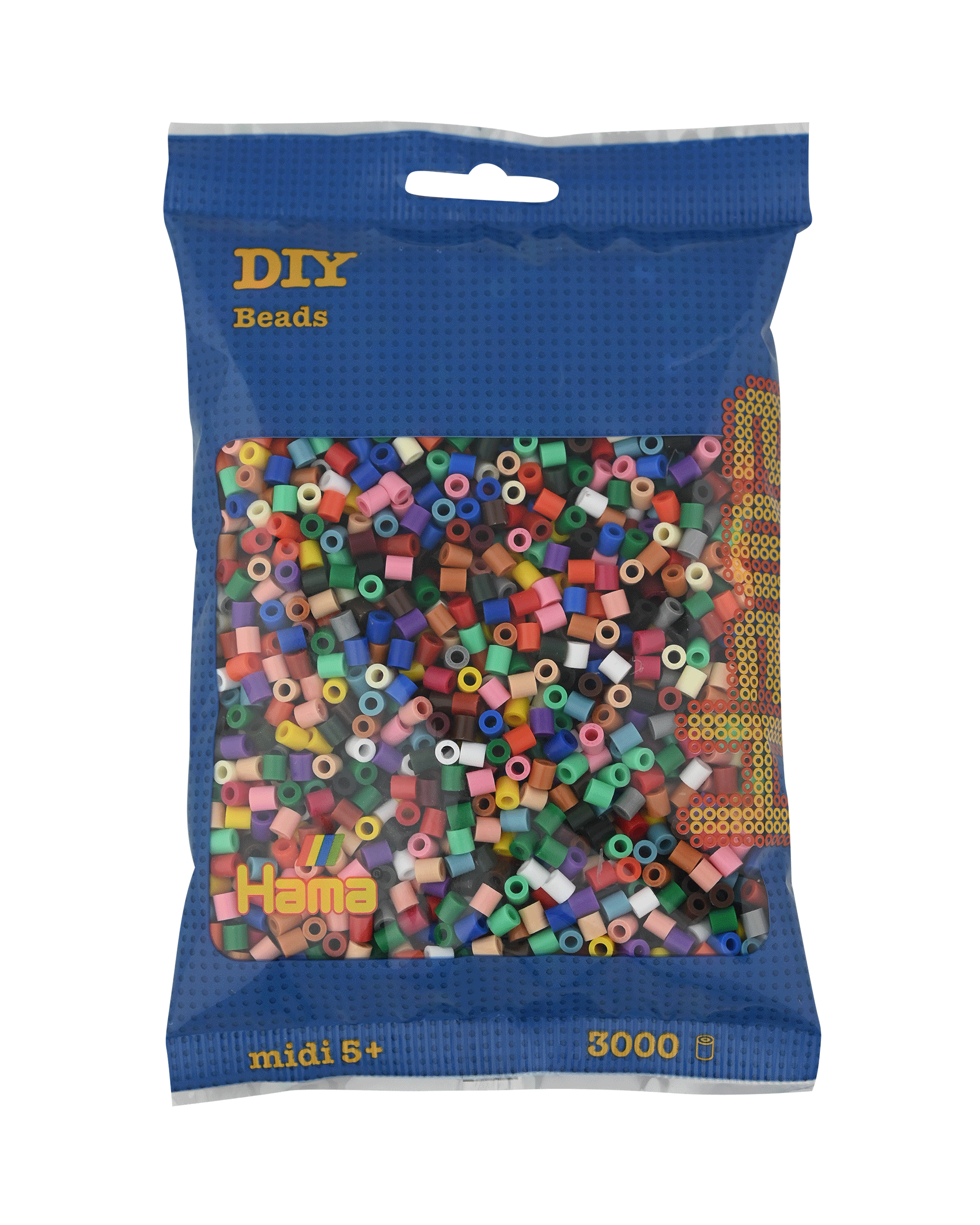 3000 Midi beads in bag