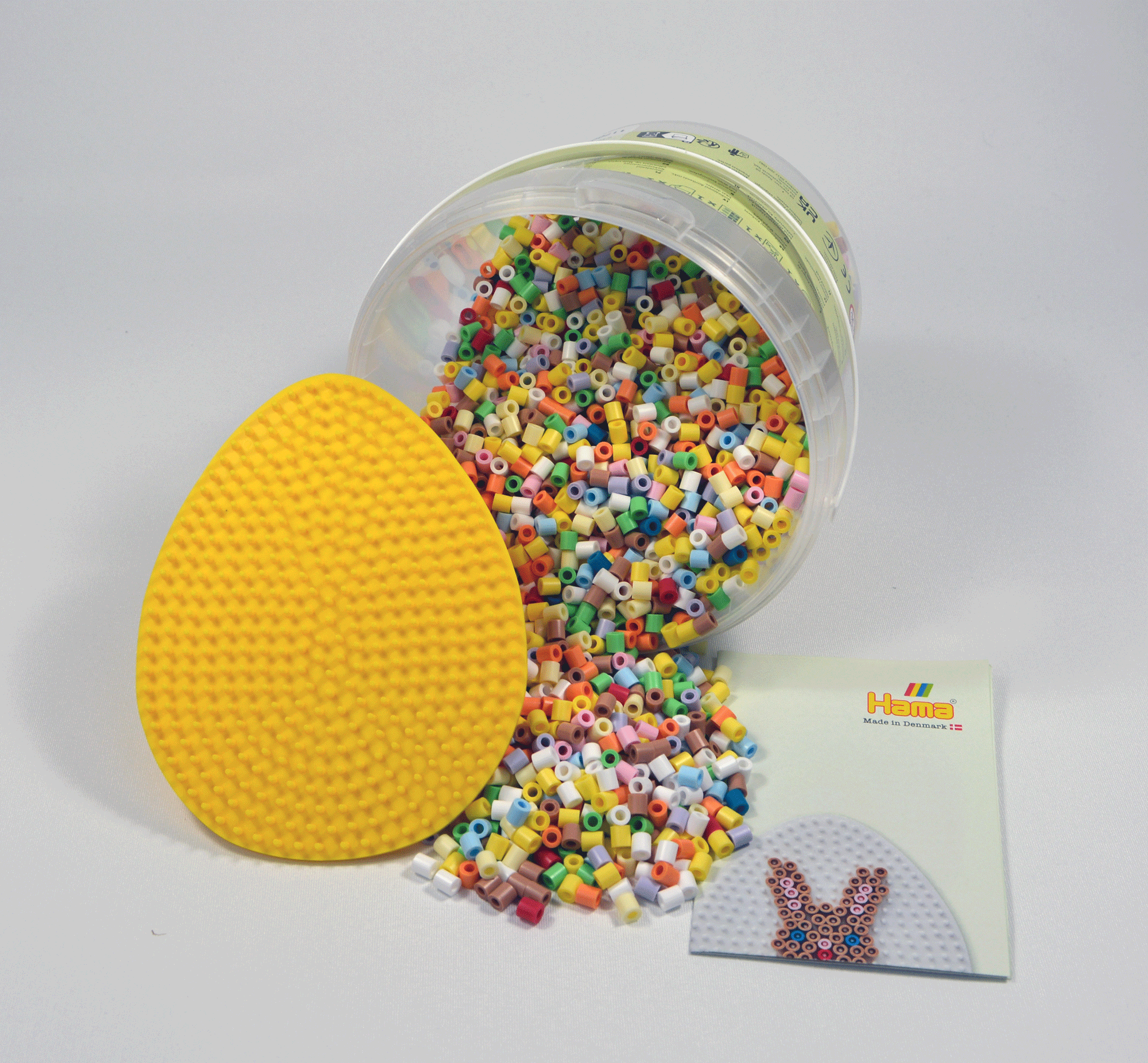 Perles et plaques en pot - Pâques