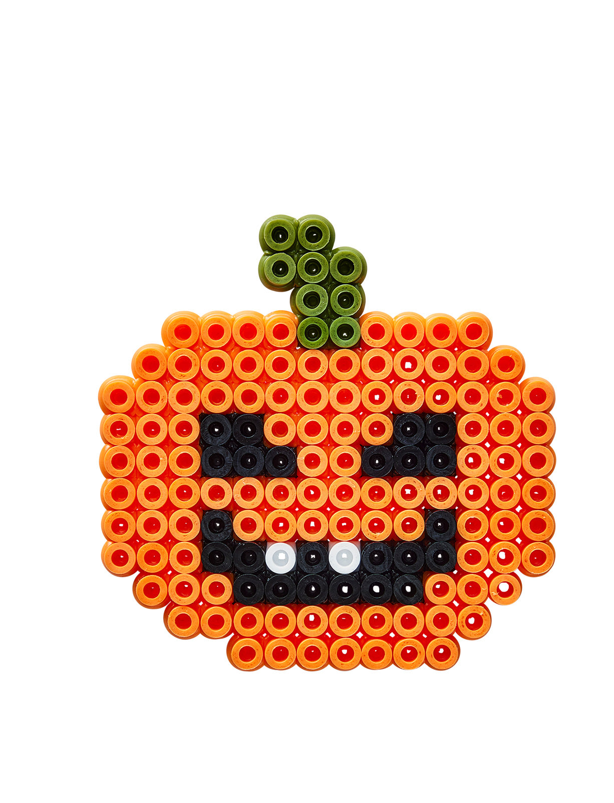 Beads and pegboards in tub - halloween