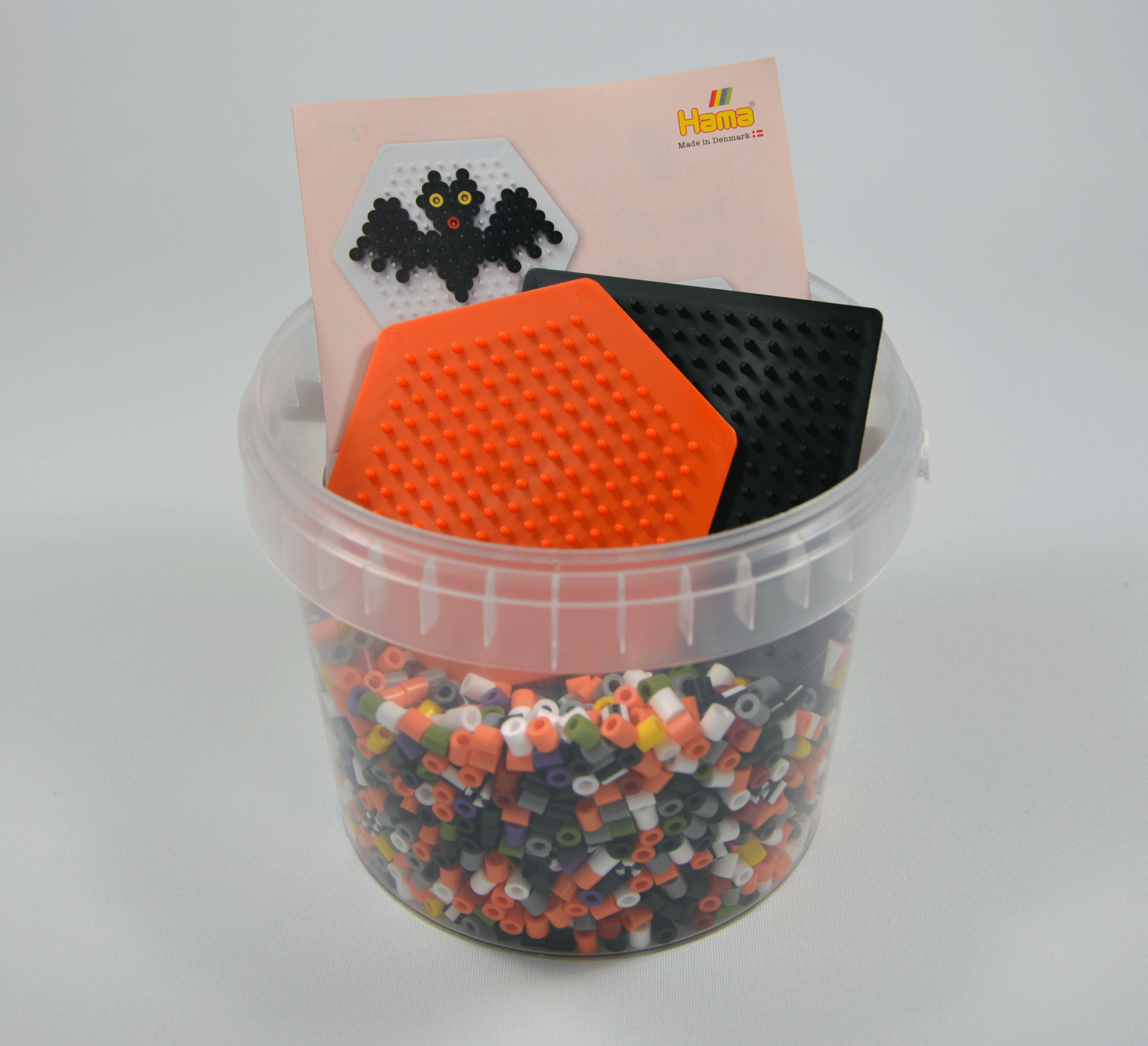Perles et plaques en pot - Halloween