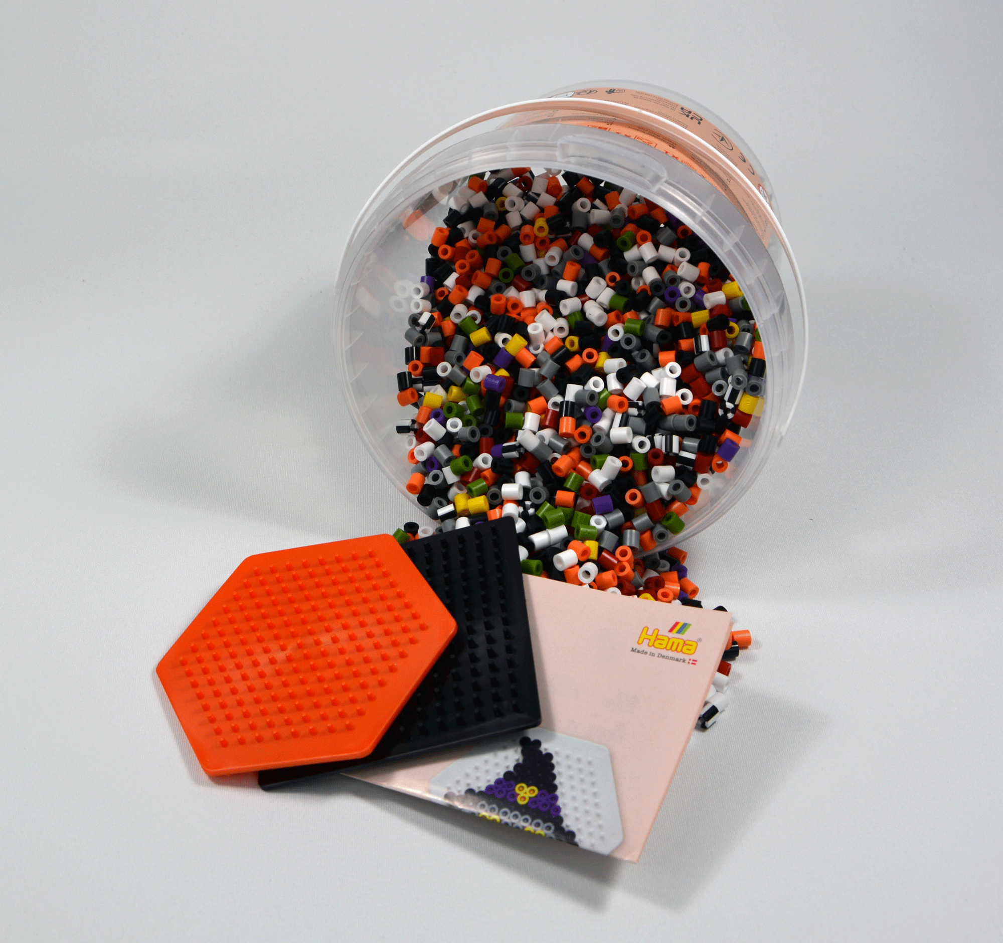 Perles et plaques en pot - Halloween