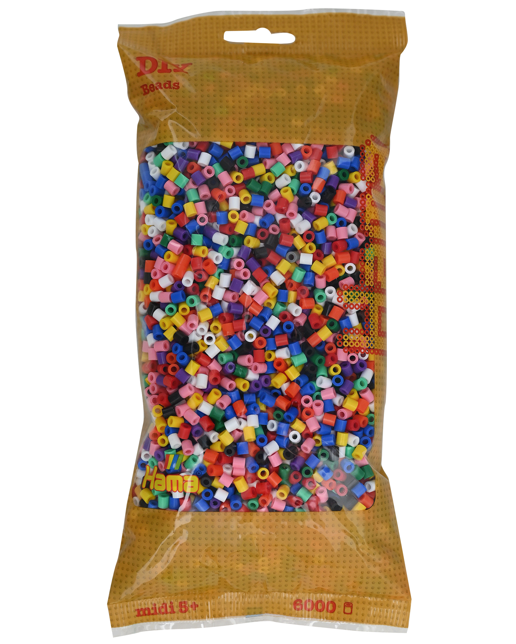 6000 Midi perler i pose