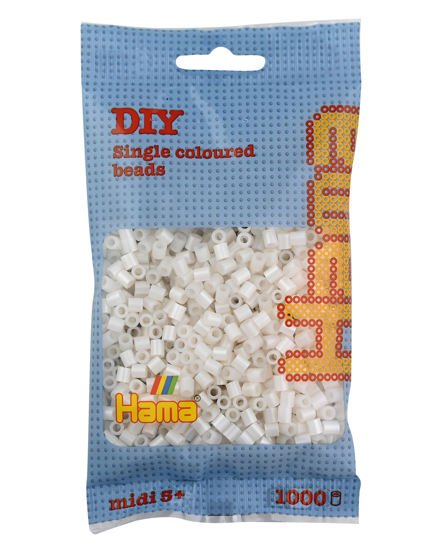 1000 Midi perler i pose