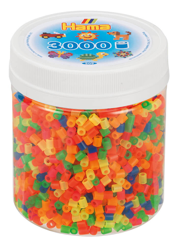 3000 Midi beads in a tub