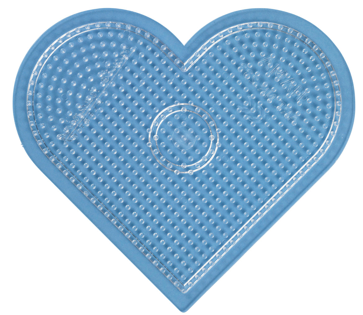 Midi pegboard-big heart-transp.