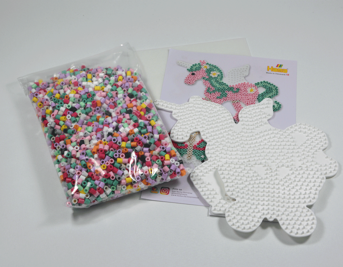 Hama - 3435 - Loisirs Créatifs - Boîte Perles à Repasser - Taille Midi - Les Dauphins Multicolore Hama - 3435 - Loisirs Créatifs - Boîte Perles à Repasser - Taille Midi - Les Dauphins Multicolore