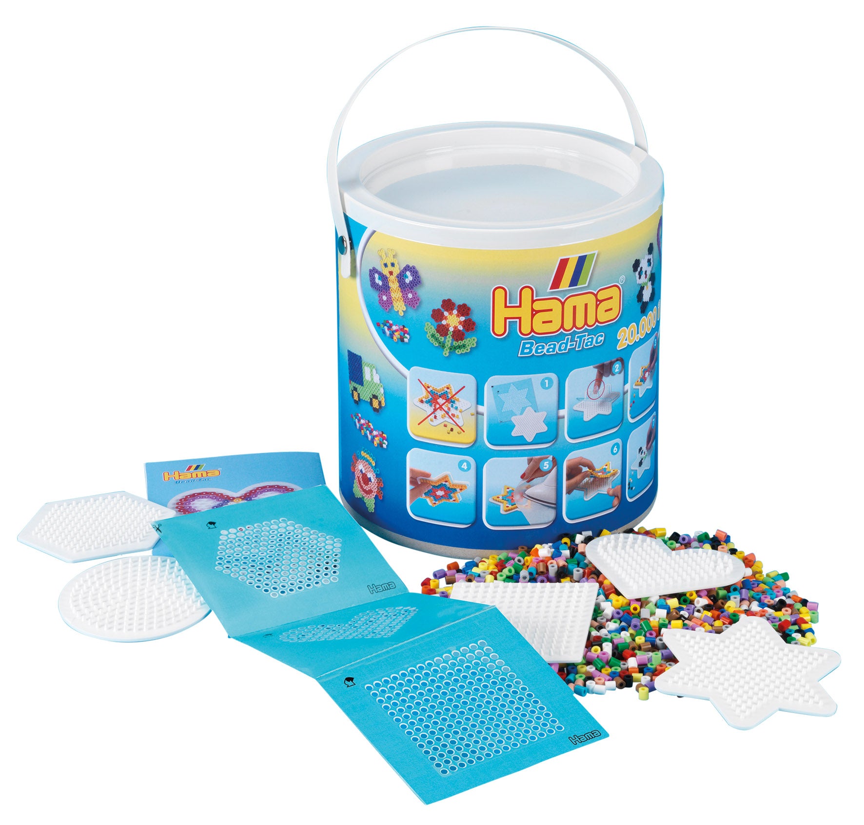 Beads, pegboards and Hama Bead-Tac