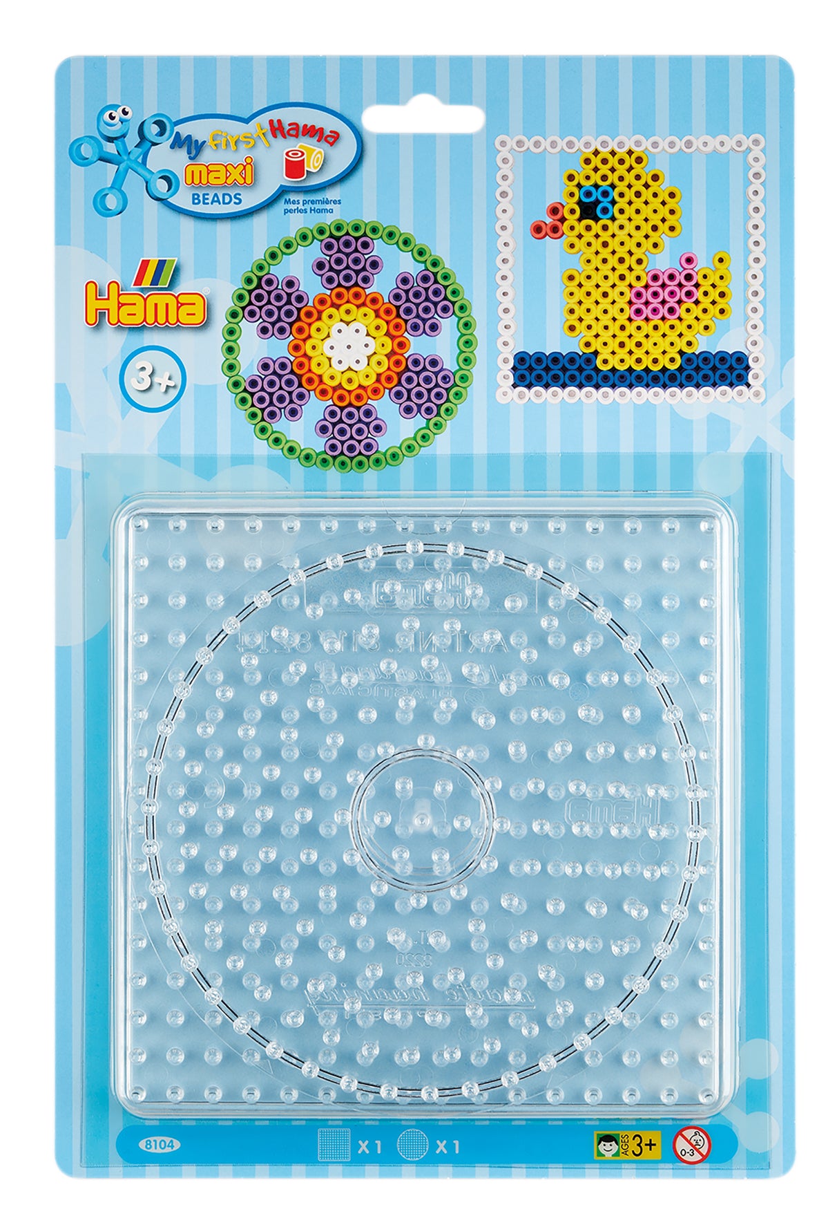 Maxi pegboard blister
