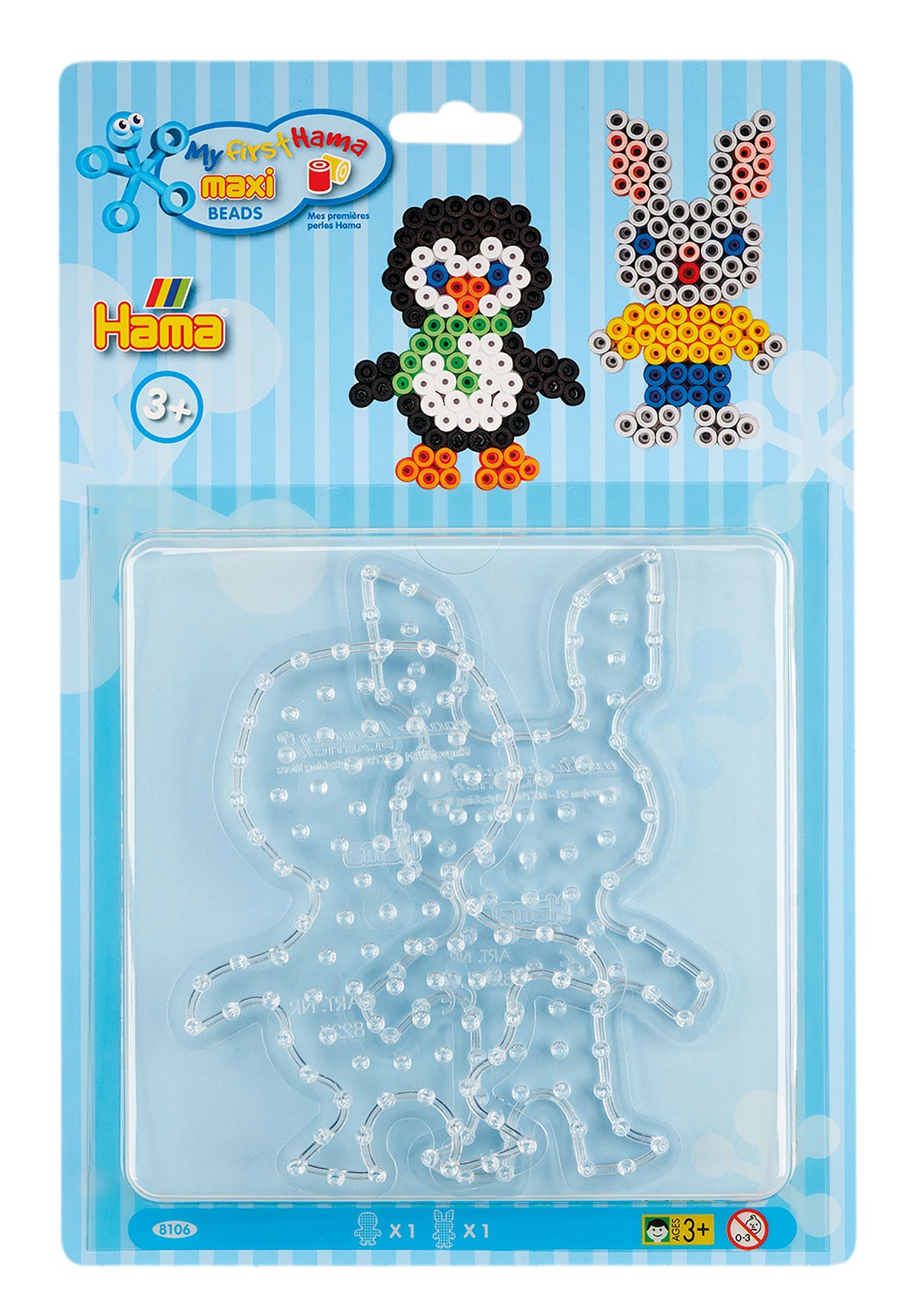 Maxi pegboard blister