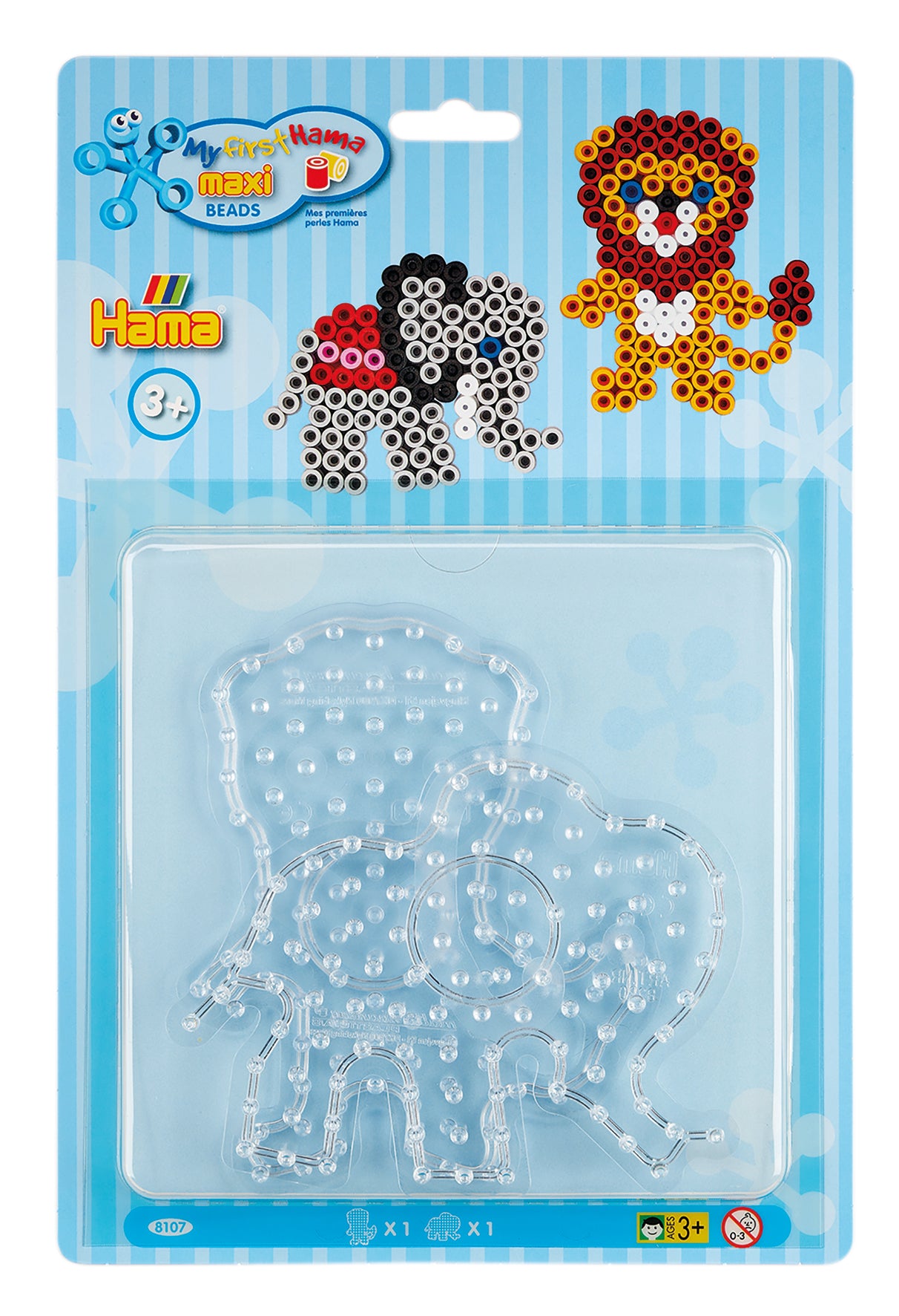Maxi pegboard blister