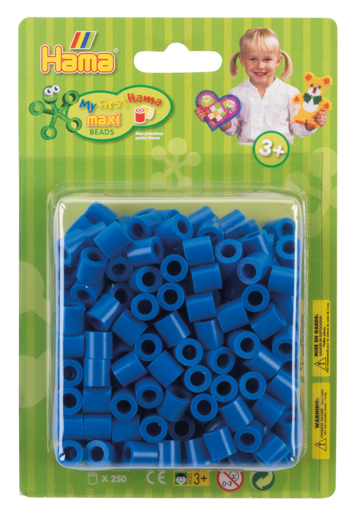 250 Maxi perler i blister